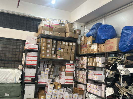 Raw Material Stock