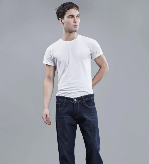 Classic Slim-Fit Denim Jeans